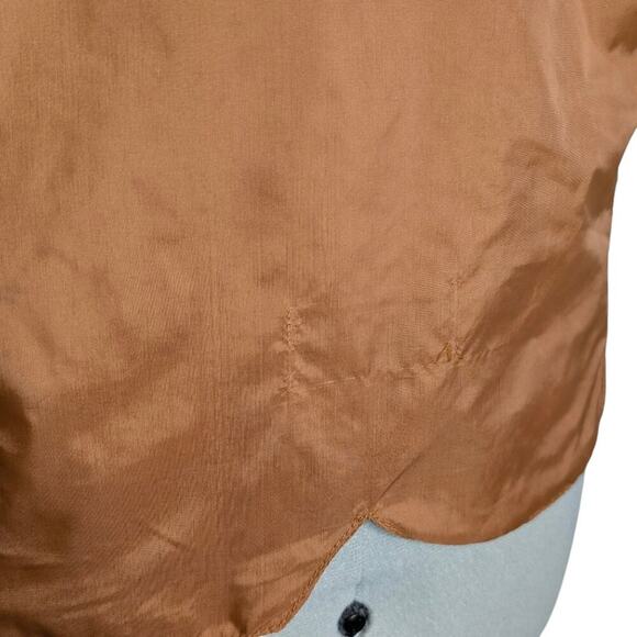 Esprit unisex light brown suede vest, size large, Western, Boho, Farmcore - Picture 5 of 12